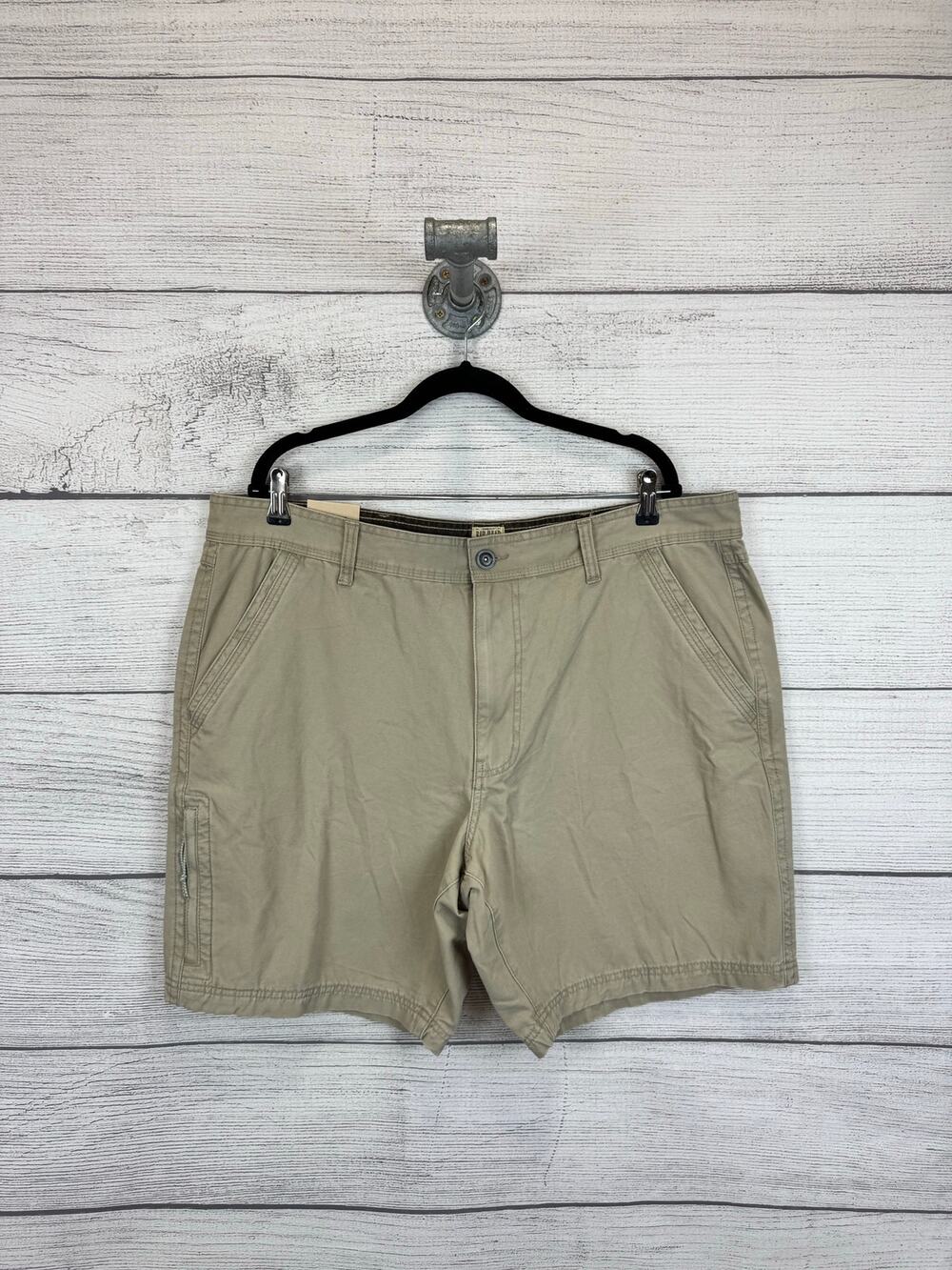 Red Head Men's Khaki Rocky Holl Canvas Shorts Size 42